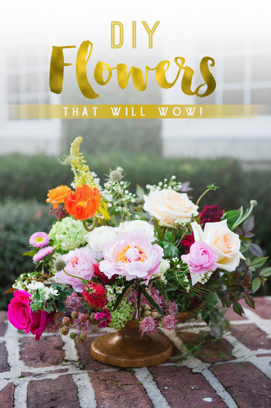 How To: Flowers That Will Wow With Wedding Chicks
