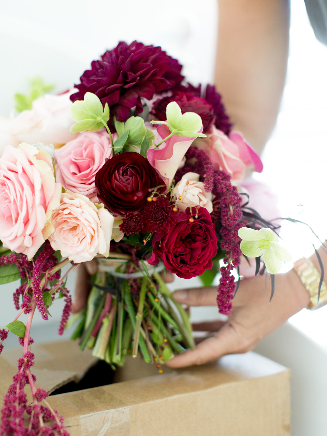 How To: Use A Box To Deliver Flowers Like A Pro