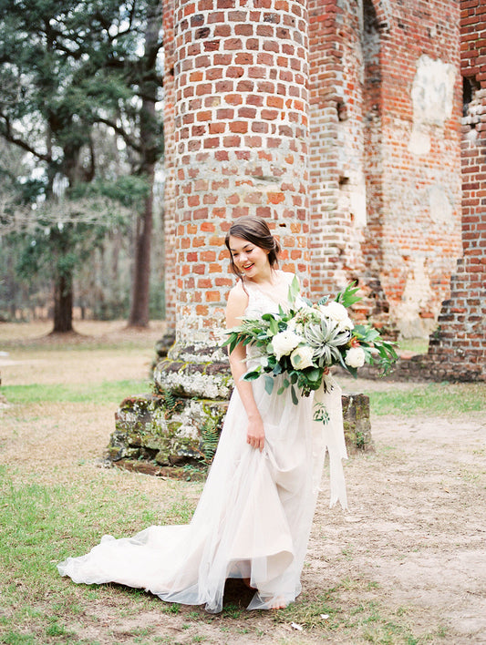 Featured: South Carolina Inspired Bridal Photography, The Southeastern Bride, September 2016