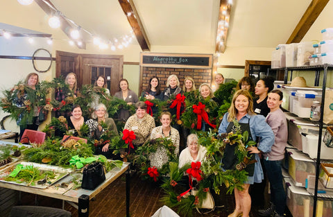 See How It Went: Wreath Workshop with Alpharetta Parks & Recreation at Farm at Old Rucker Park