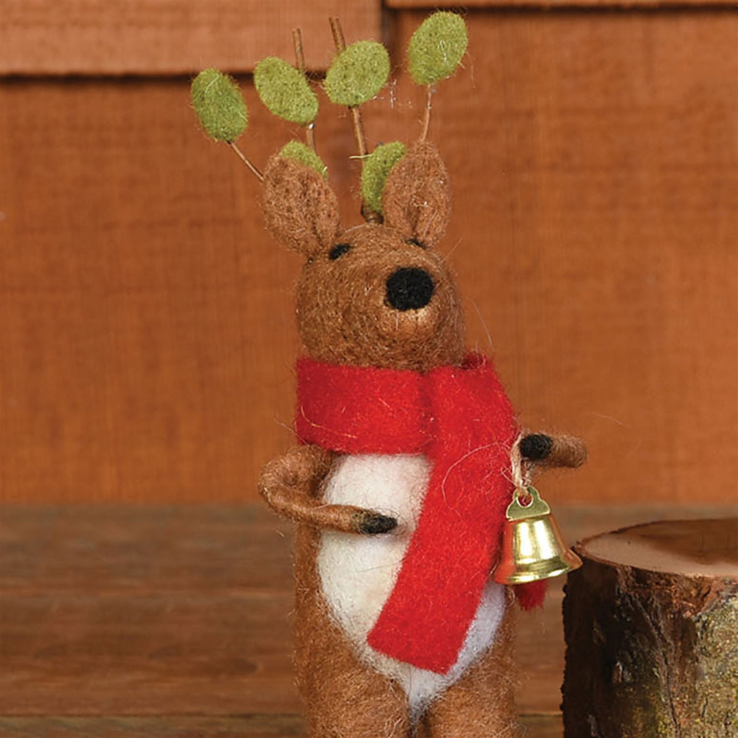 Christmas-ornament-cute-felt-reindeer-hollding-a-bell