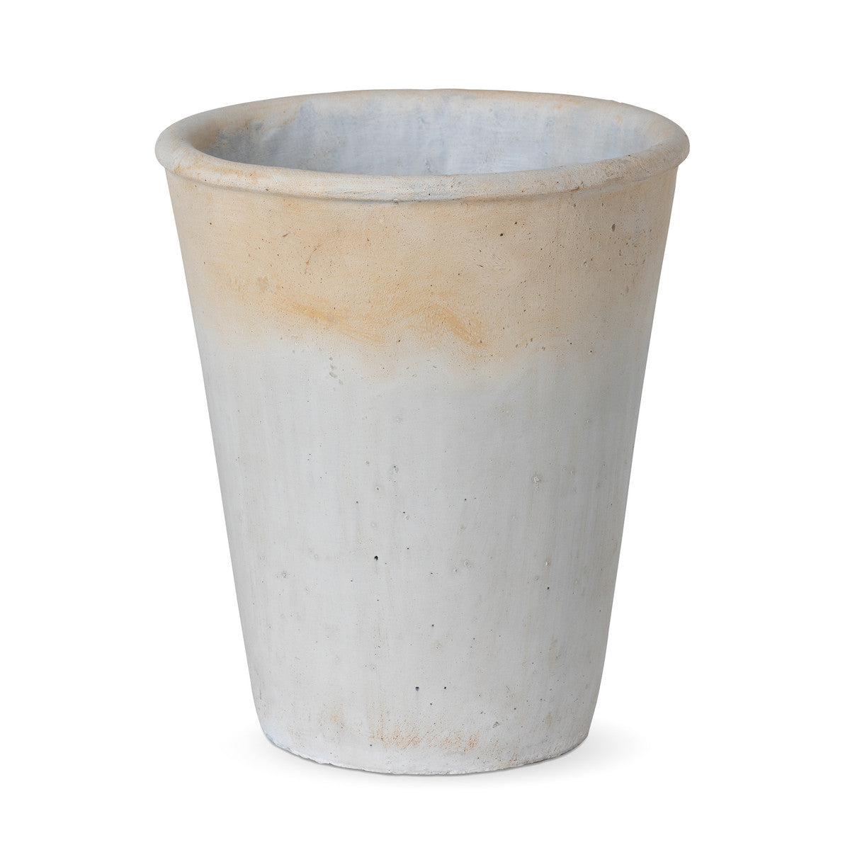 Distressed Concrete Pot