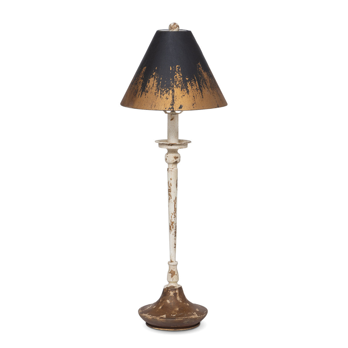 distressed rustic table lamp