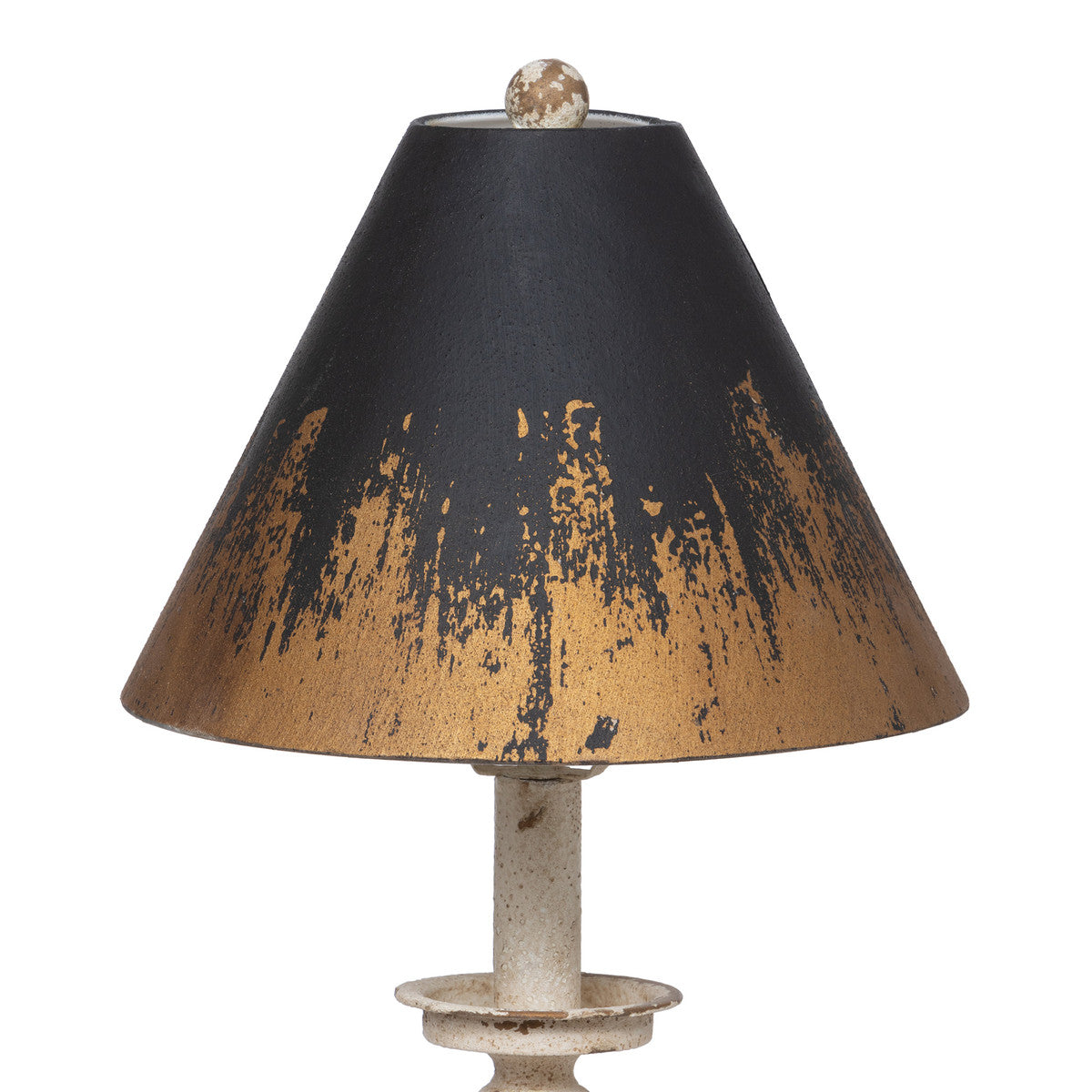 distressed table lamp shade