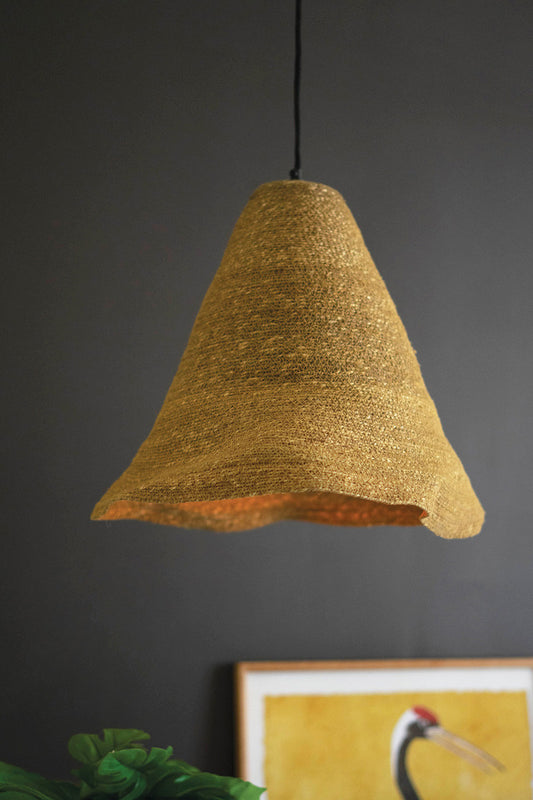 Moon Grass Cone Hanging Pendent Lamp