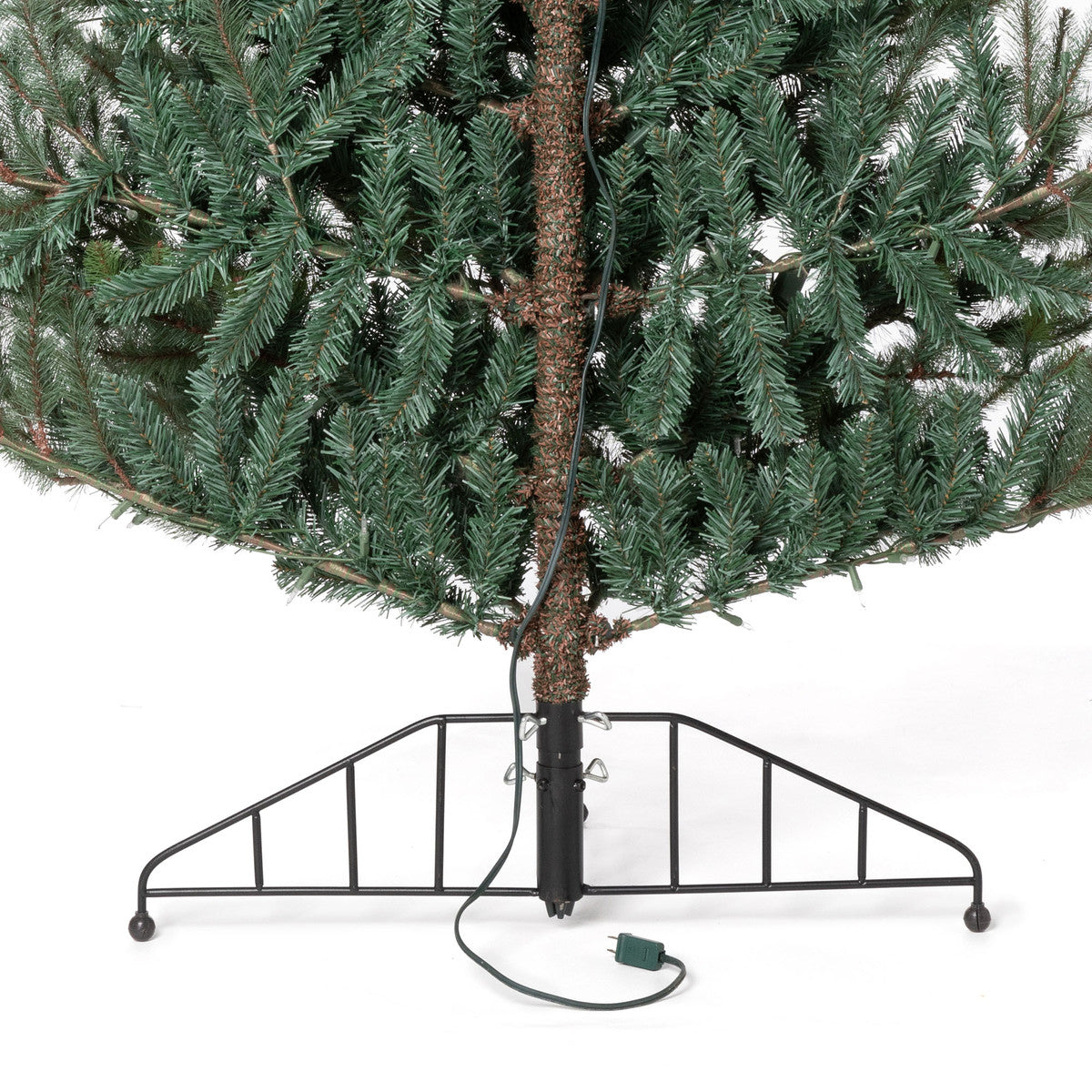 Park Hill Blue Spruce Half Back Christmas Tree, 7.5'
