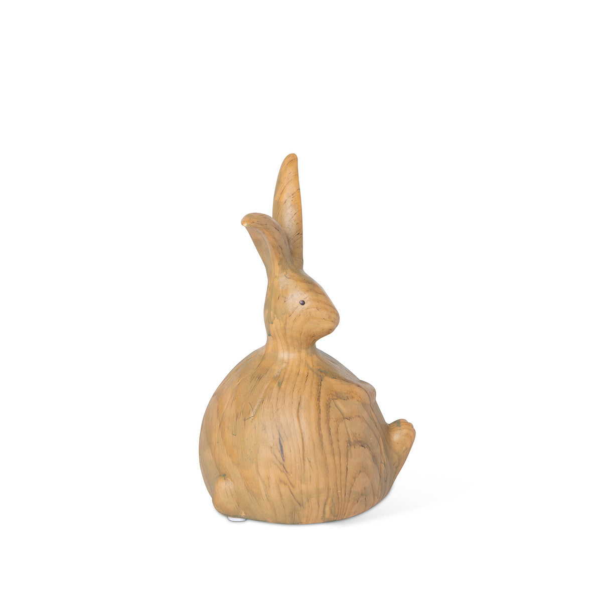 Faux Bois Bunny Rabbit Garden Ornaments