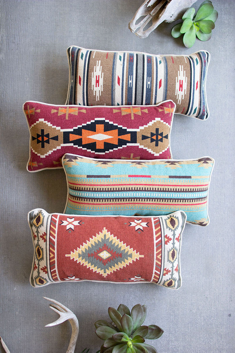 Printed Southwest Lumbar Pillows