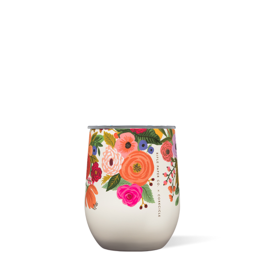Corkcicle x Rifle Paper Co. Garden Party Stemless Cup, 12 oz