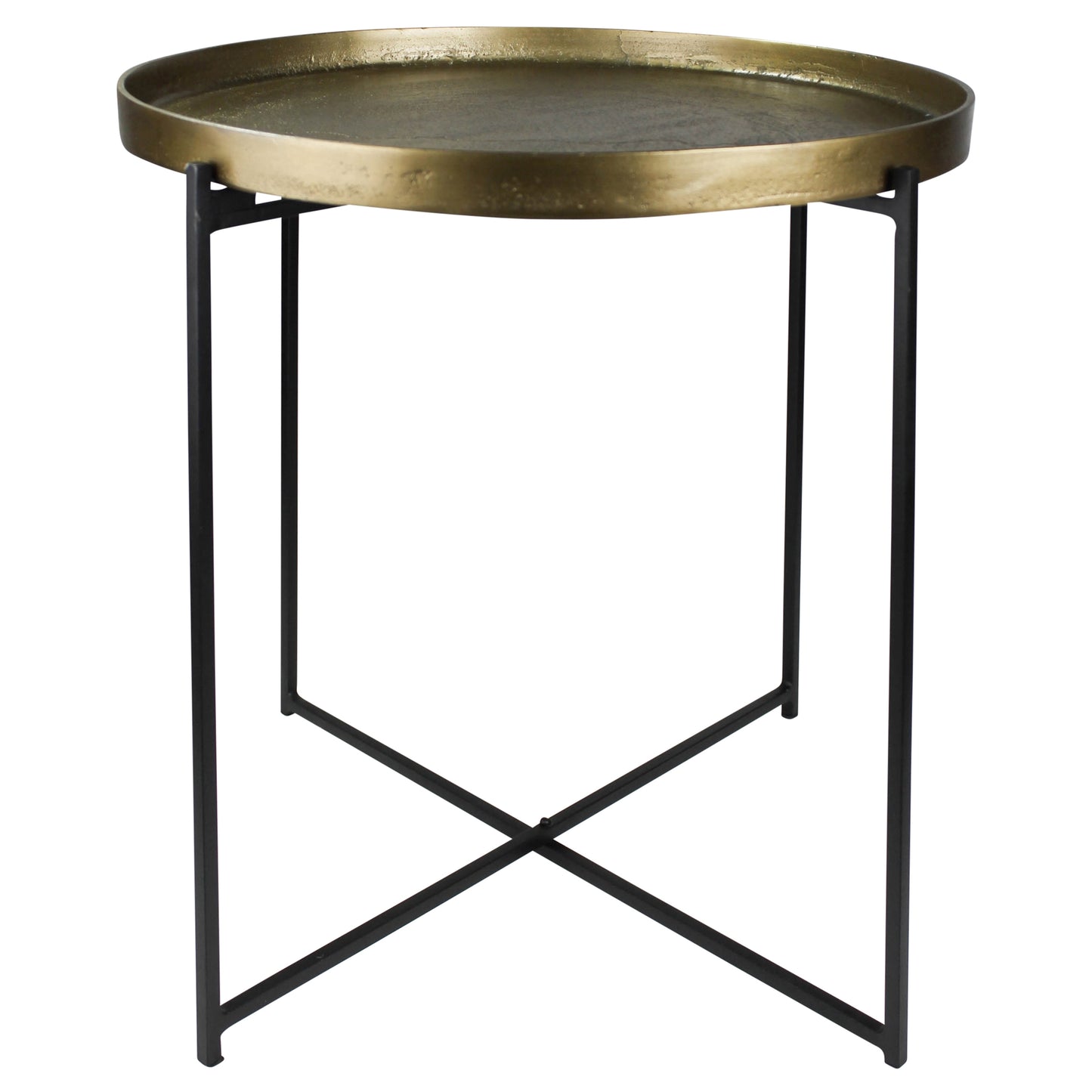 Colony Tray Table, Bronze & Brass