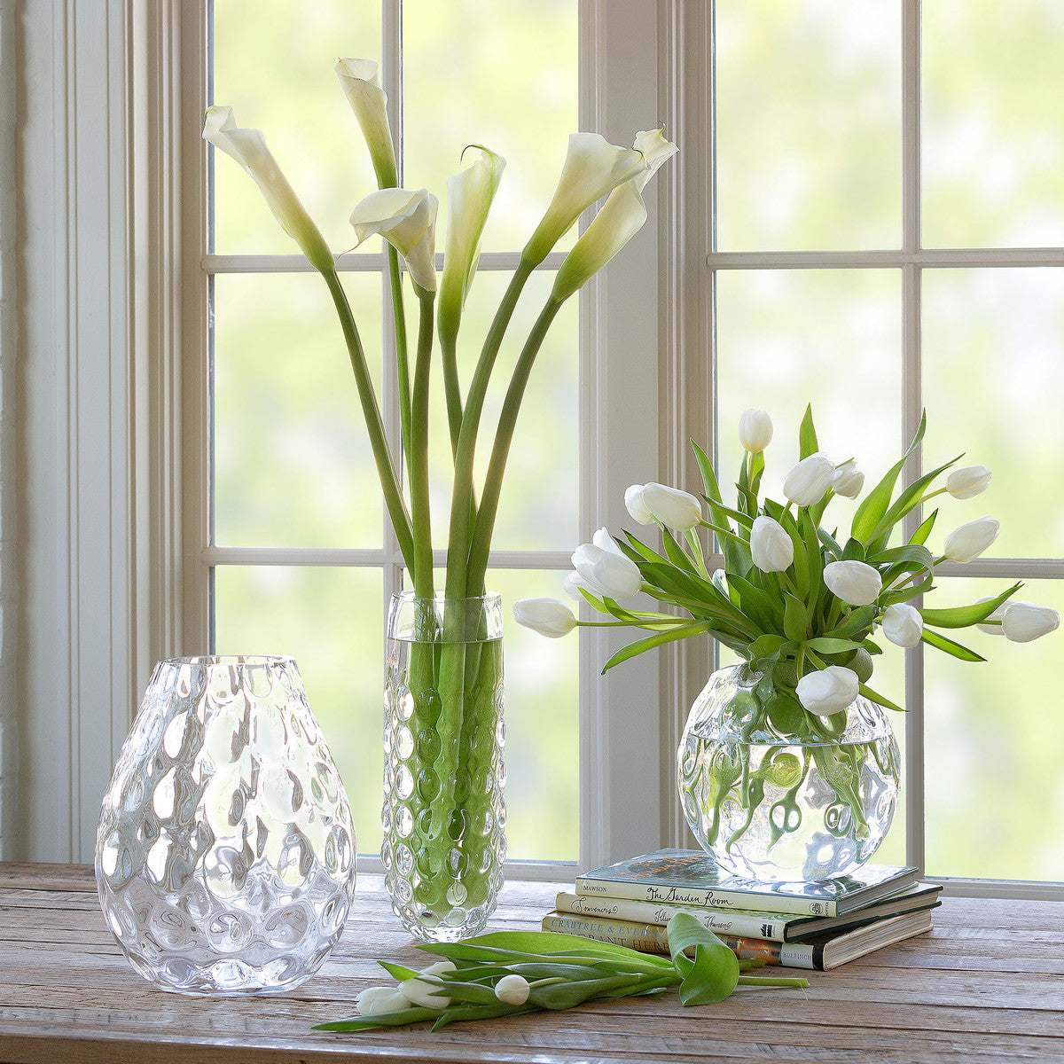 Alouetta Blown Glass Vase Collection - Colonial House of Flowers | Atlanta