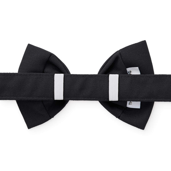 The Foggy Dog Onyx Bow Tie,  Small, Large, Red, Black