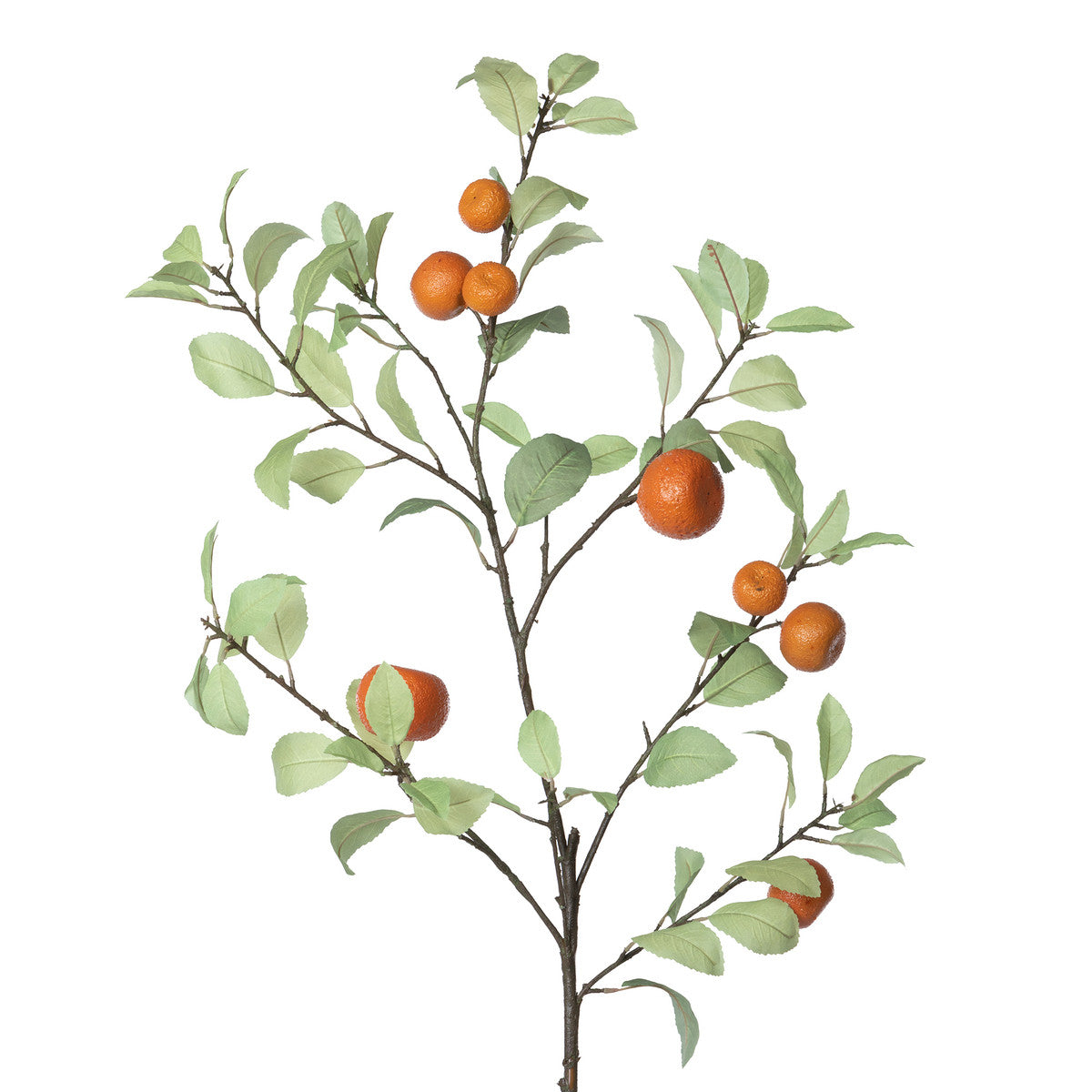 faux tangerine branch