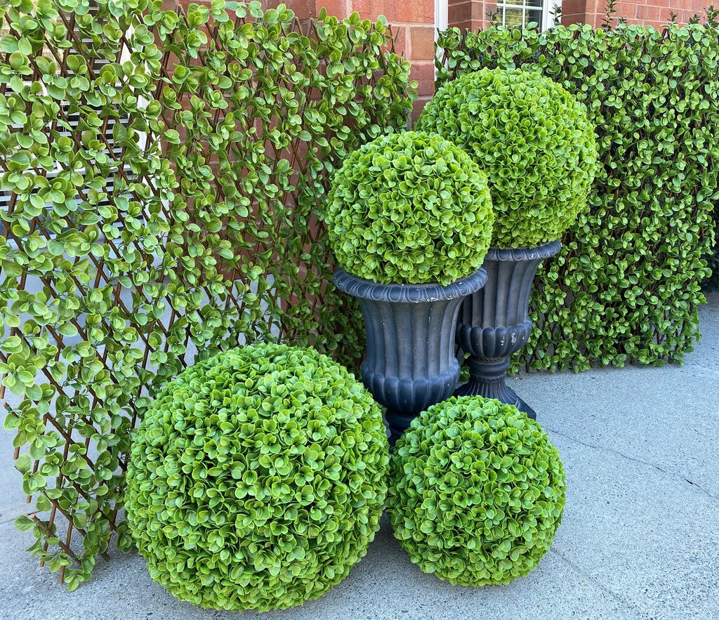 faux artificial jade boxwood products