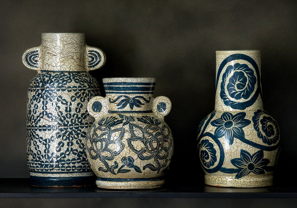 Delphine Terracotta Vase Collection