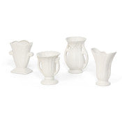 Vintage Style Flower Vase Collection Set of 4 - Colonial House of Flowers | Atlanta