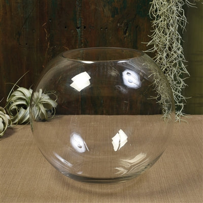 Glass Sphere  Bubble Bowl