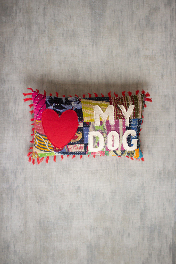Love My Pet, Dog & Cat Lover Colorful Pillows