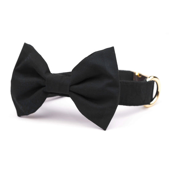 The Foggy Dog Onyx Bow Tie,  Small, Large, Red, Black