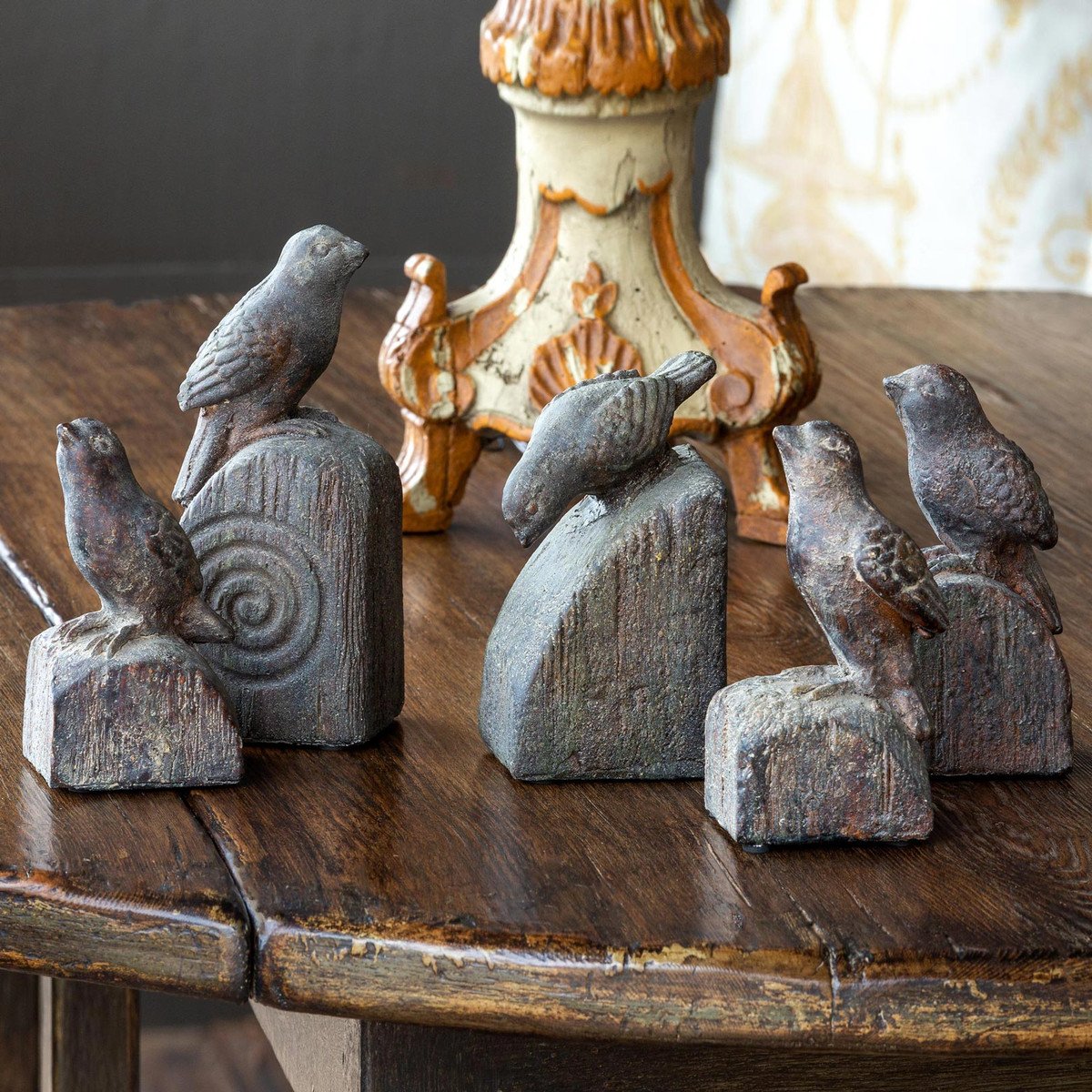 Song Bird Relics, Set of 5, Assorted Sizes